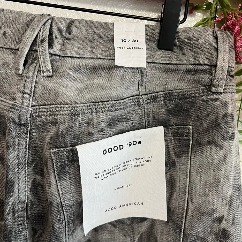 ✨FLASH SALE✨Good American 90s Marbled High Rise Jeans✨FINAL PRICE✨ - Picture 5 of 11